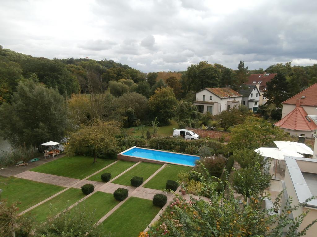 Ferienwohnung Saaleblick Halle (Saale) Exterior foto