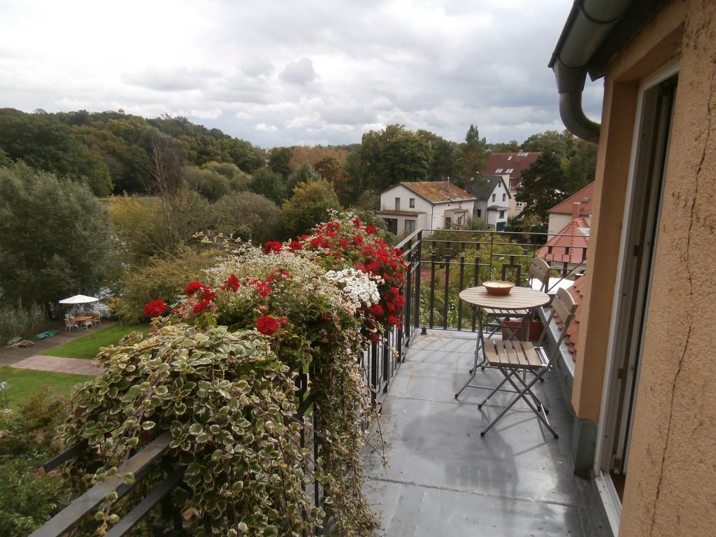 Ferienwohnung Saaleblick Halle (Saale) Exterior foto