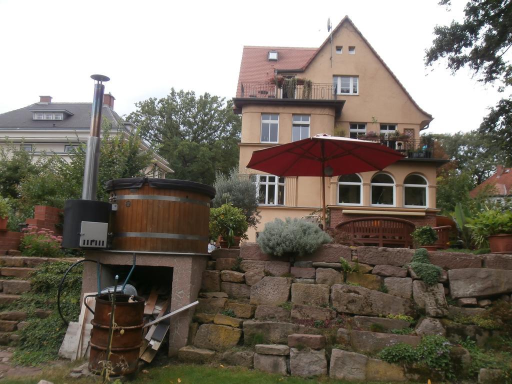 Ferienwohnung Saaleblick Halle (Saale) Exterior foto